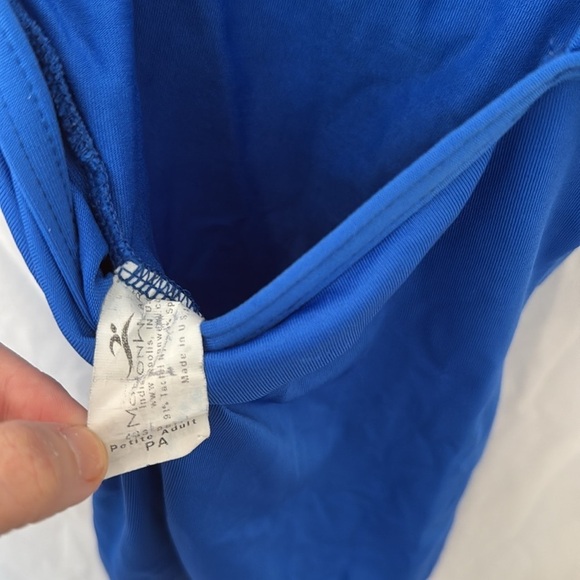 Motionwear leotard royal blue petite adult - Picture 4 of 4